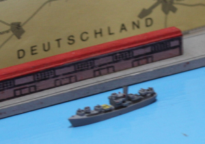 German patrol boat without mast (1 p.) GER 1942 Mercator M 51